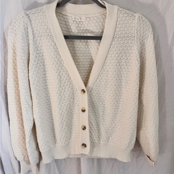 Sweaters - By the River 100% Cotton Cardigan Small – Vintage Style – Good Condition